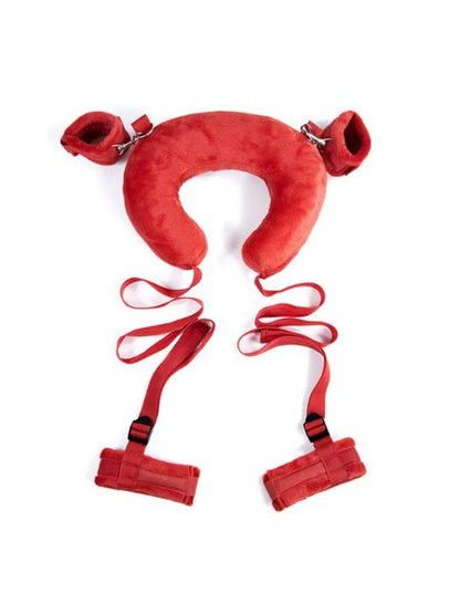 SM FLIRTING BINDING SPLIT LEG WITH PILLOW STRETCH LEG RESTRAIN PILLOW