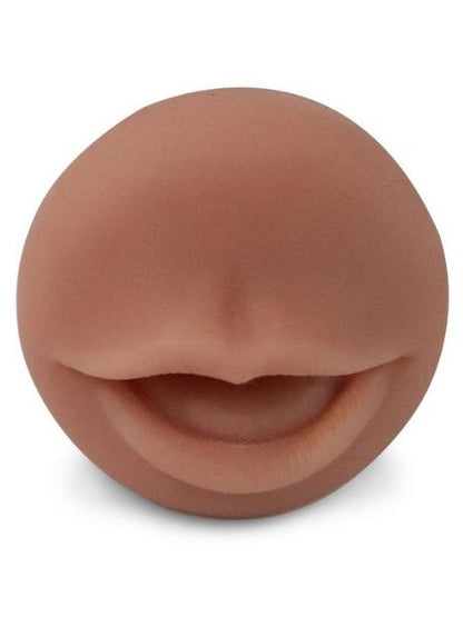 COED COCKSUCKER MOUTH STROKER - CARAMEL aramel