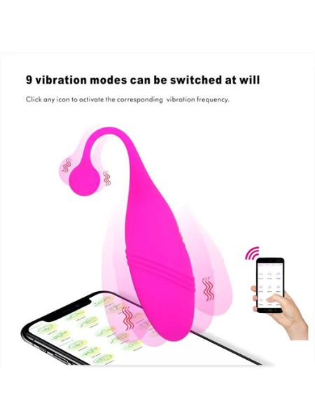 LONG DISTANCE APP PHONE CONTROL EGG VIBRATOR