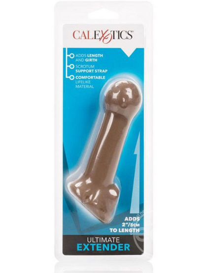 ULTIMATE EXTENDER PENIS SLEEVE 6.25IN - CHOCOLATE