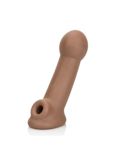 ULTIMATE EXTENDER PENIS SLEEVE 6.25IN - CHOCOLATE