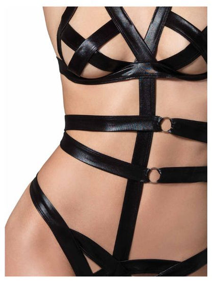 BONDAGE TEDDY SET