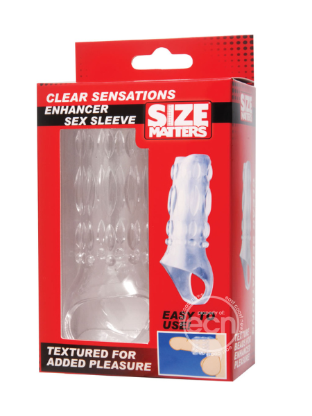 SIZE MATTERS ENHANCER SEX SLEEVE