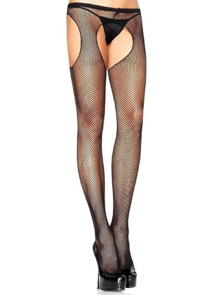 FISHNET SUSPENDER HOSE