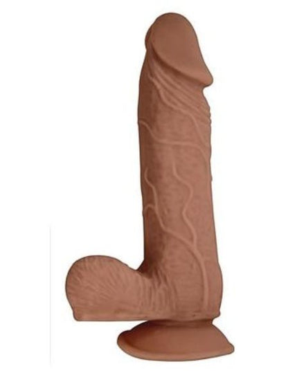 REALLOCKS DUAL LAYERED # 2 BENDABLE DILDO 7 INCH