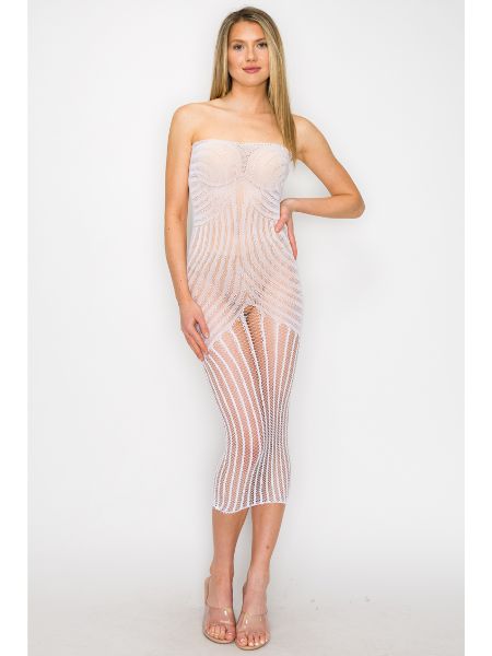 GLOW IN THE DARK - DTRIP TUBE GOWN