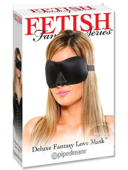 DELUXE FANTASY LOVE MASK BLACK