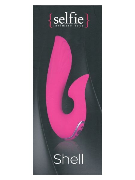 SHELL VIBRATOR RECHARGEABLE - PINK