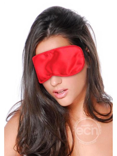 SATIN LOVE MASK RED