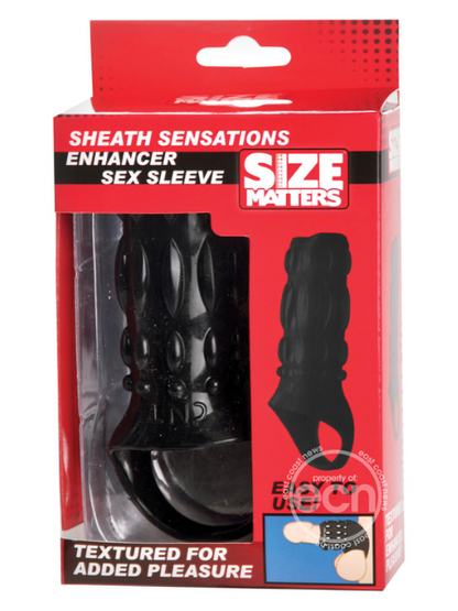 SIZE MATTERS ENHANCER SEX SLEEVE