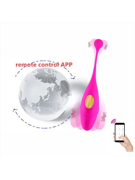 LONG DISTANCE APP PHONE CONTROL EGG VIBRATOR