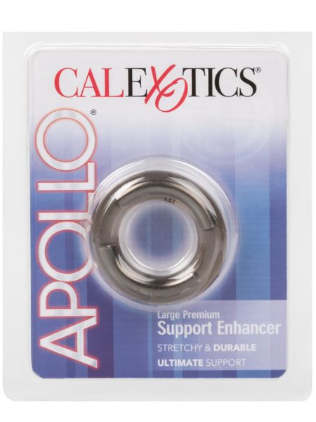 APOLLO PREMIUM SUPPORT ENHANCER COCK RING - SMOKE