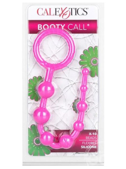 BOOTY CALL X-10 SILICONE ANAL BEADS