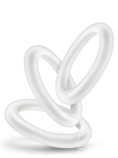 PERFORMANCE VS2 PURE PREMIUM SILICONE COCK RING - SMALL - WHITE