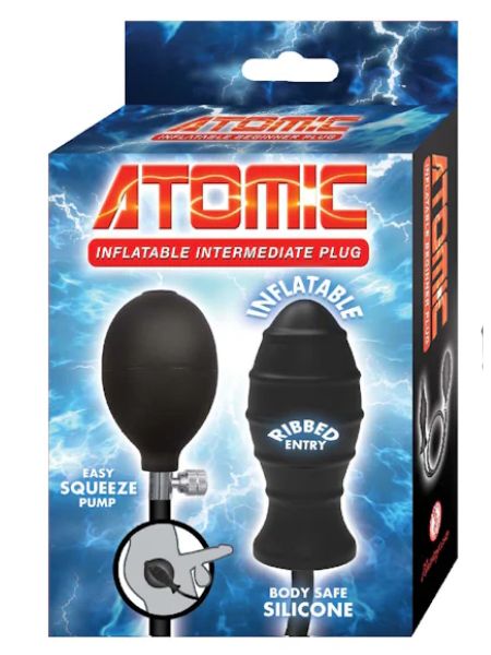 ATOMIC INFLATABLE INTERMEDIATE PLUG - BLACK