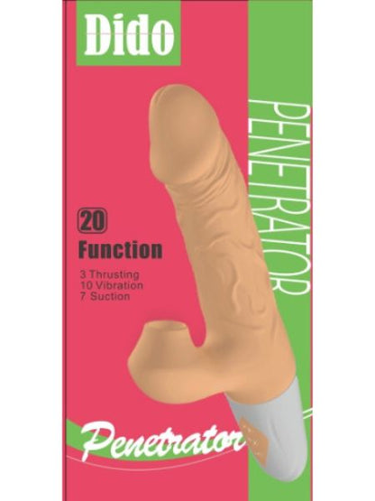 DIDO REALISTIC THRUSTING & PULSATING DILDO