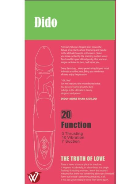 DIDO REALISTIC THRUSTING & PULSATING DILDO