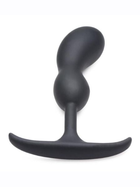 COMFORT PLUGS SILICONE ANAL PLUG 5.4 IN - BLACK