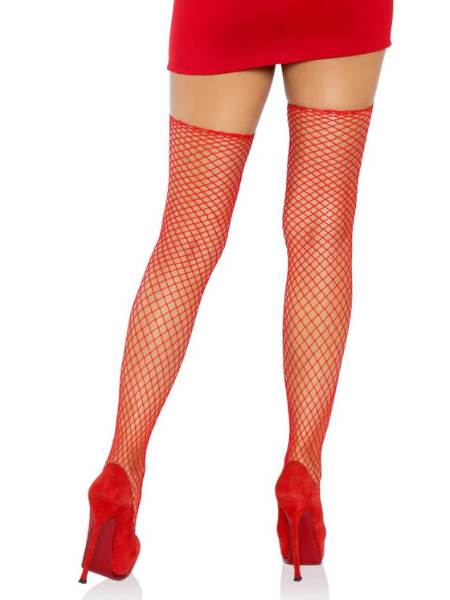 INDUSTRIAL NET STOCKINGS WITH UNFINISHED TOP