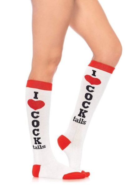 COCKTAILS KNEE  HIGH SOCKS