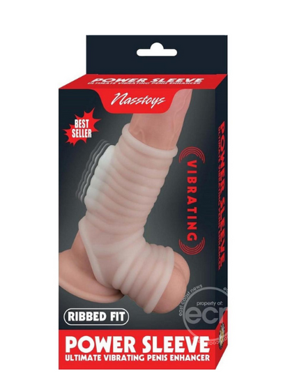 VIBRATING POWER SLEEVE RIBBED FIT