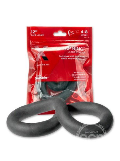 XPLAY SILICONE WRAP RING ULTRA STRETCH 12 INCH - BLACK