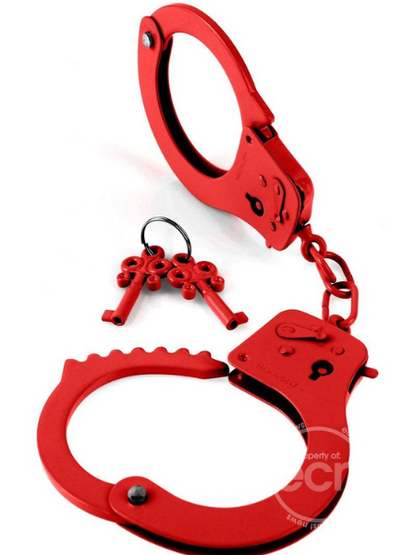 FETISH FANTASY SERIES DESIGNER CUFFS RED