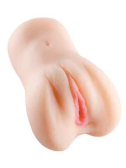 STROKER SUGAR PUSSY AND ASS MASTURBATOR - VANILLA