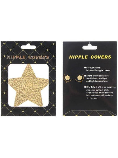 NIPPLE COVER - STAR SHAPED GOLD