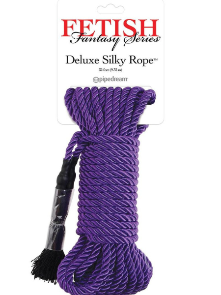 FETISH FANTASY SERIES DELUXE SILKY ROPE 32FT