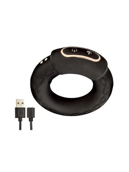 HEAT UP RECHARGEABLE SILICONE COCK RING