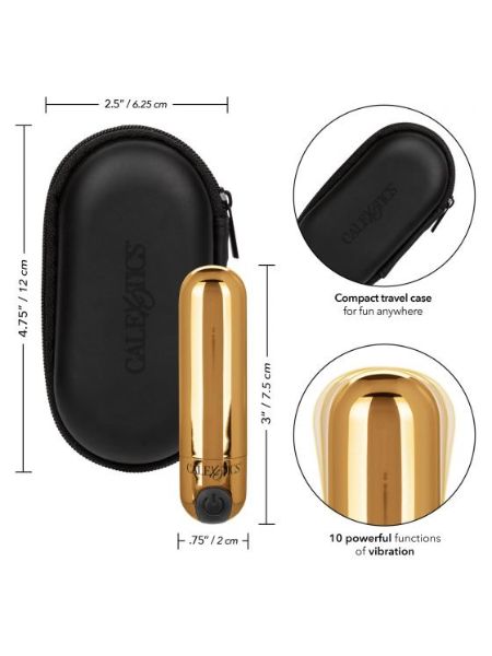 RECHARGEABLE HIDEAWAY BULLET GOLD