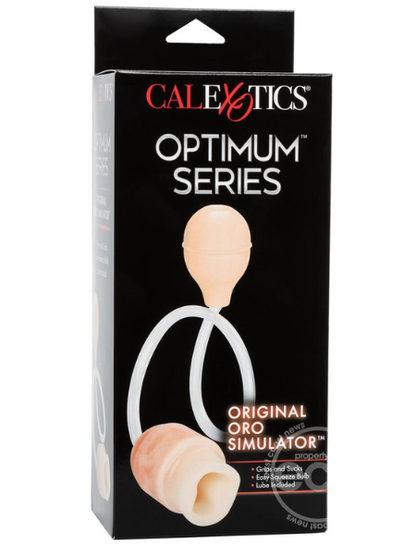 OPTIMUM SERIES ORIGINAL ORO SIMULATOR MASTURBATOR PUMP - VANILLA