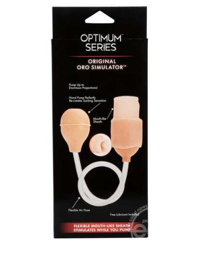 OPTIMUM SERIES ORIGINAL ORO SIMULATOR MASTURBATOR PUMP - VANILLA