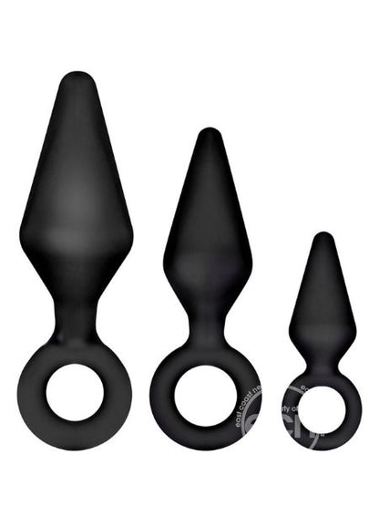 RIMMER SILICONE ANAL PLUG - BLACK