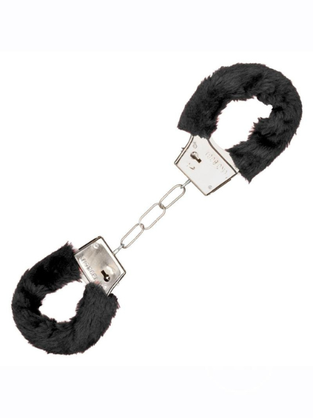 PLAYFUL FURRY CUFFS - BLACK