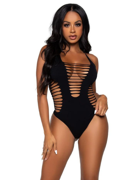 RECKLESS BEHAVIOR THONG BODYSUIT