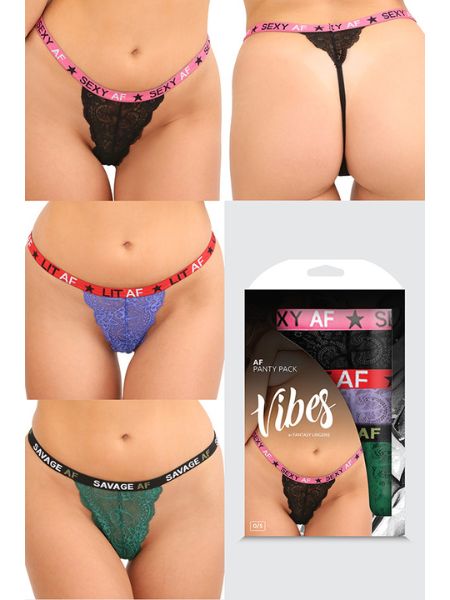 AF PANTY PACK - 3 PCK