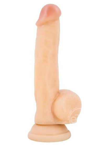 LOVERBOY MR. JACKHAMMER DILDO WITH BALLS 8.5 INCH - VANILLA