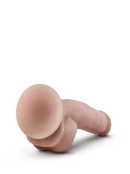 LOVERBOY MR. JACKHAMMER DILDO WITH BALLS 8.5 INCH - VANILLA