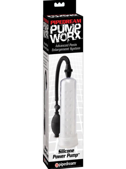 PUMP WORX SILICONE POWER PUMP - CLEAR