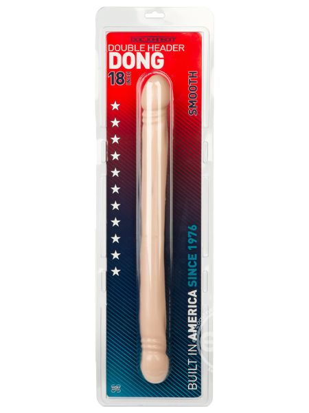 DOUBLE HEADER SMOOTH DILDO 18 INCH