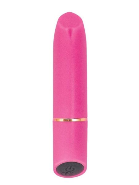 RECHARGEABLE SILICONE VIBRATOR - PINK